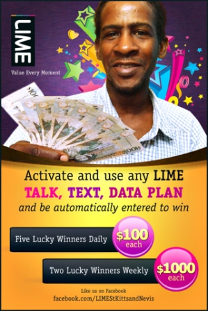 WIN $10,000 Cash in “It Pays to Use LIME!” Promotion