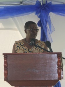 SIDF Chairperson, Mrs. Hermia Morton-Anthony