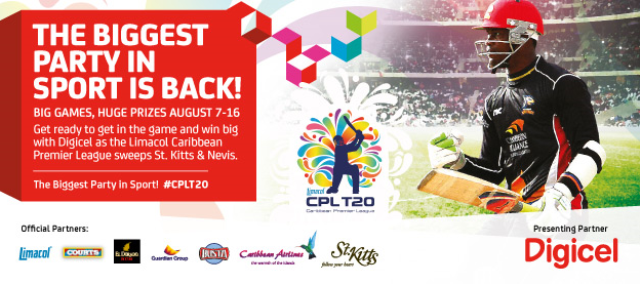 Win CPLT20 Tickets & Smartphones from Digicel