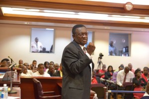Hon. Eugene Hamilton, Deputy Leader of the People's Action Movement (PAM). 