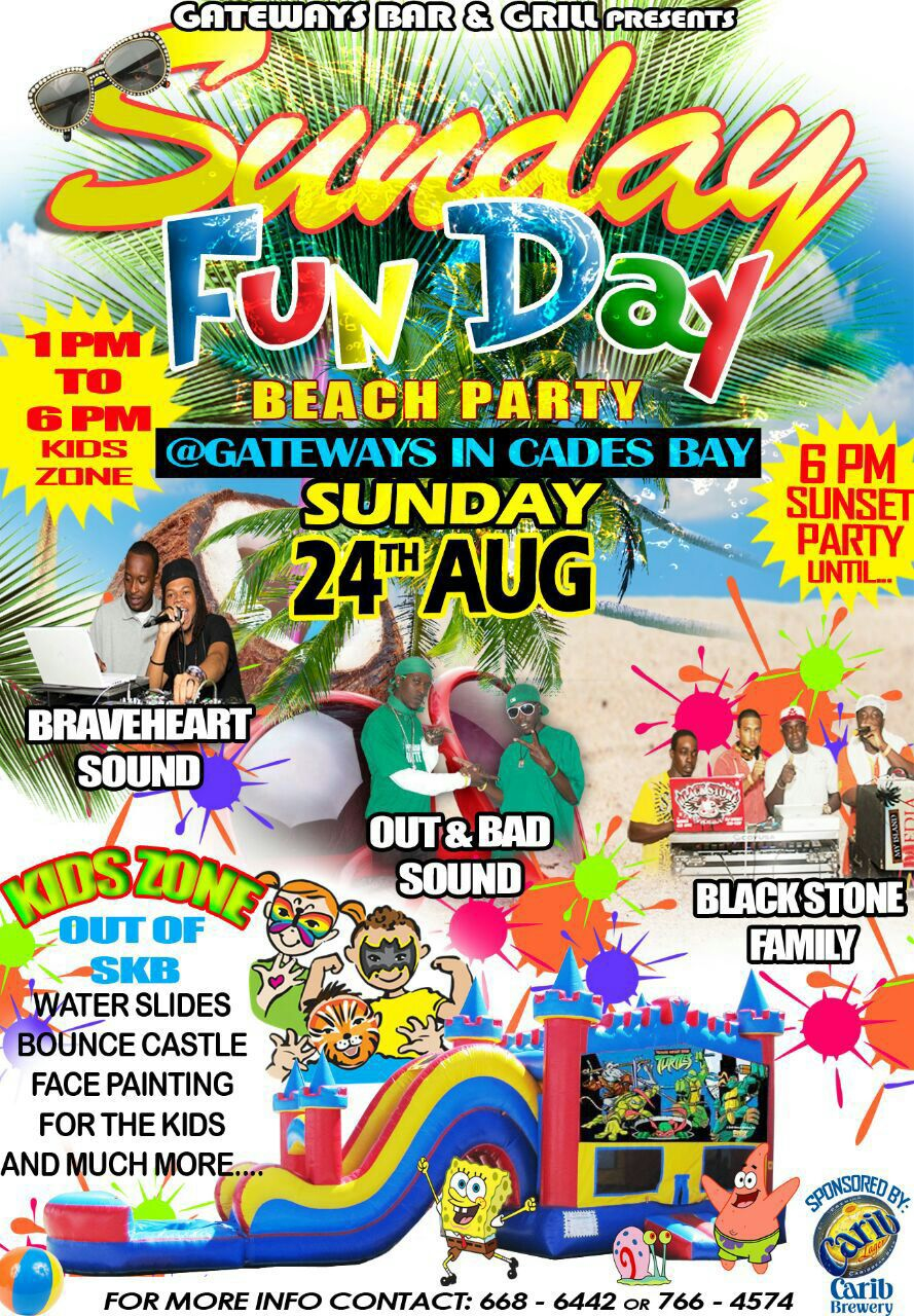 Gateways Bar and Grill Sunday Fun Day