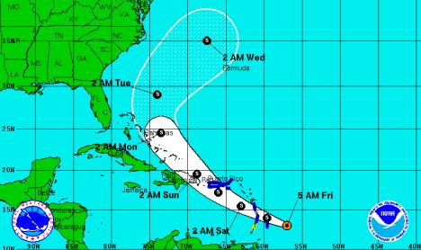 Tropical Storm Bertha forms, warnings in effect for Caribbean