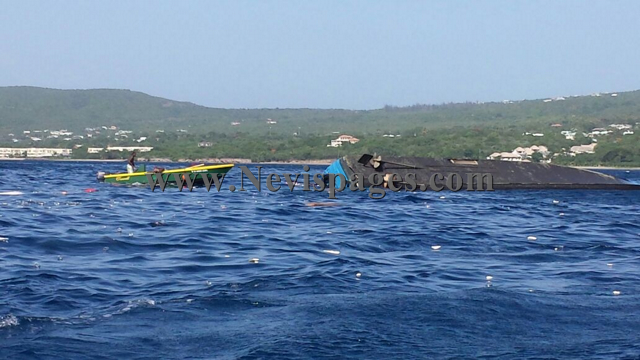 Lady Mignon capsizes en route to Nevis from St Kitts