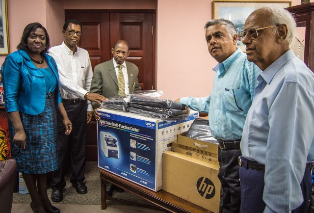 Office World Donates Computers To Fight Crime