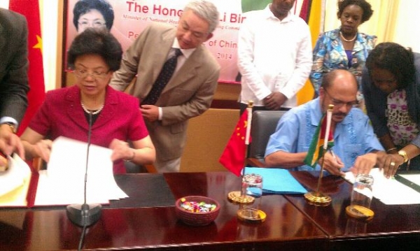 Guyana and China sign MOU for House of Medical Science