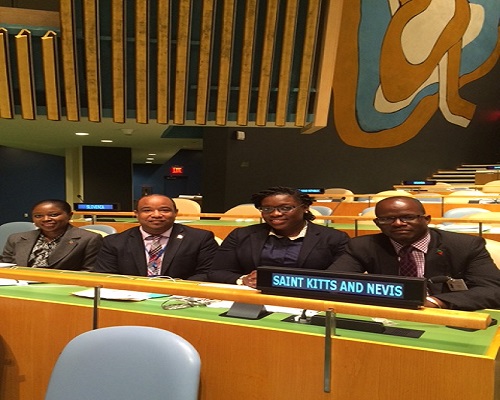 Nevisian pride displayed as Foreign Minister takes world stage
