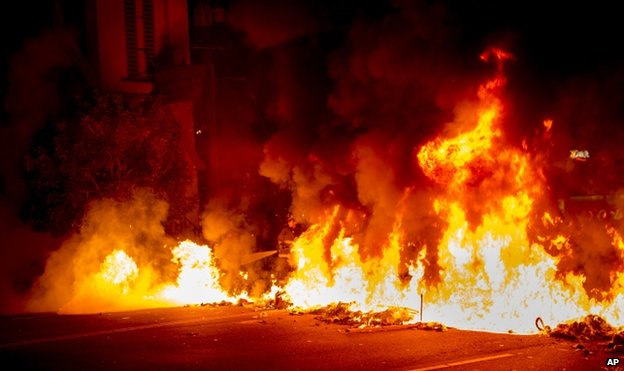 Ferguson shooting: Protests spread across US