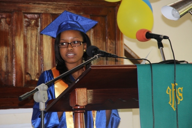 Make a difference in the world – GSS 2014 Valedictorian Walters tells fellow graduands