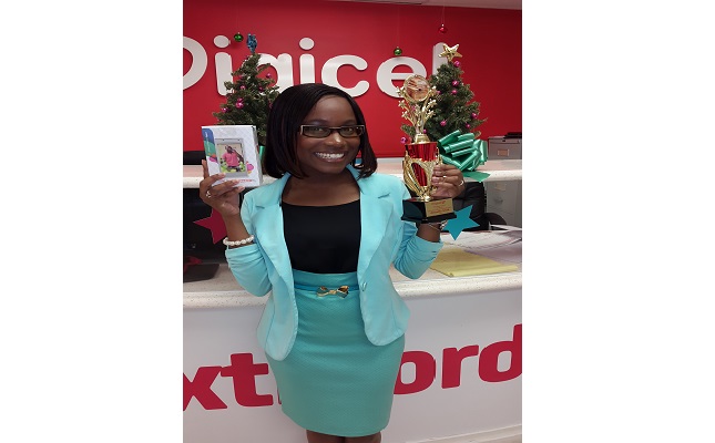 Top CAPE Student Celebrated by Digicel SKN