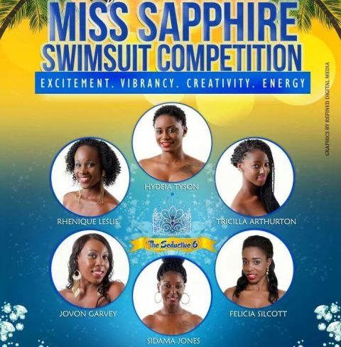 Contestants launched for Miss Sapphire Swimsuit Competition 2014