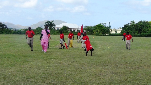 Young Cricketers Entertain Four Seasons Group