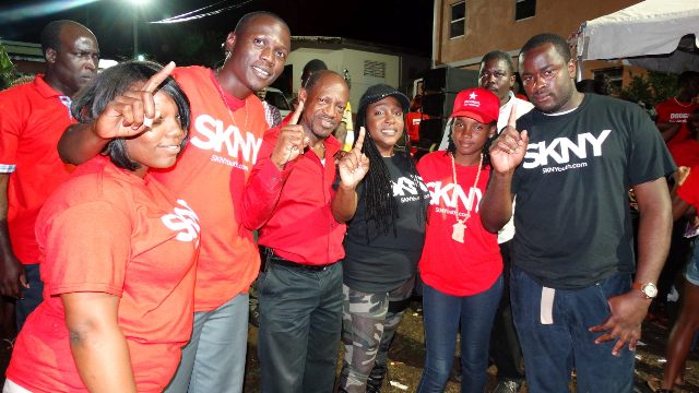Labour candidates out in full force to support SKNY