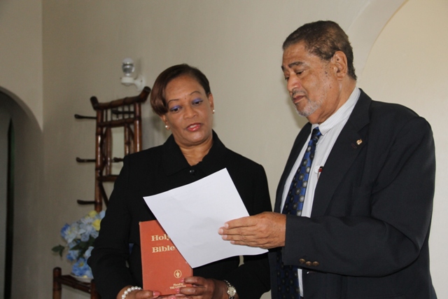 Newly appointed Resident Judge for Nevis High Court sworn in