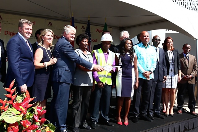 DIGICEL AND MARRIOTT OPEN HAITI HOTEL