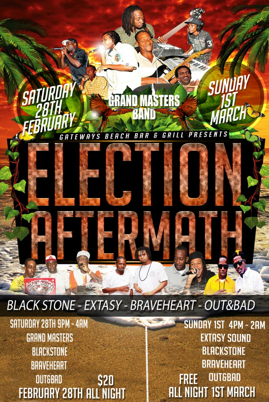 Gateways Beach Bar and Grill Presents Election Aftermath