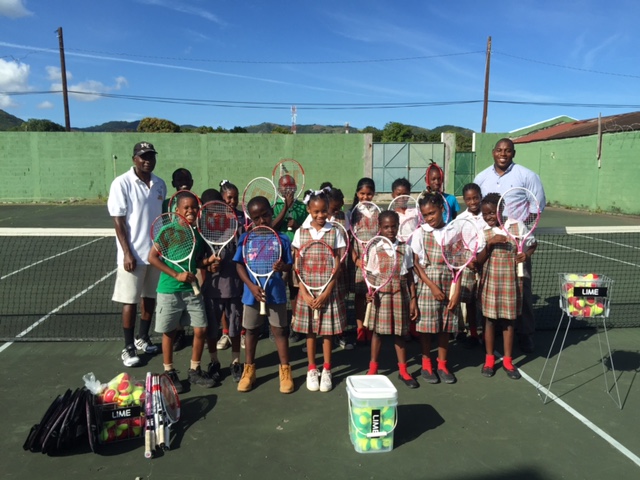 LIME Donates To Department Of Sports Tennis Program