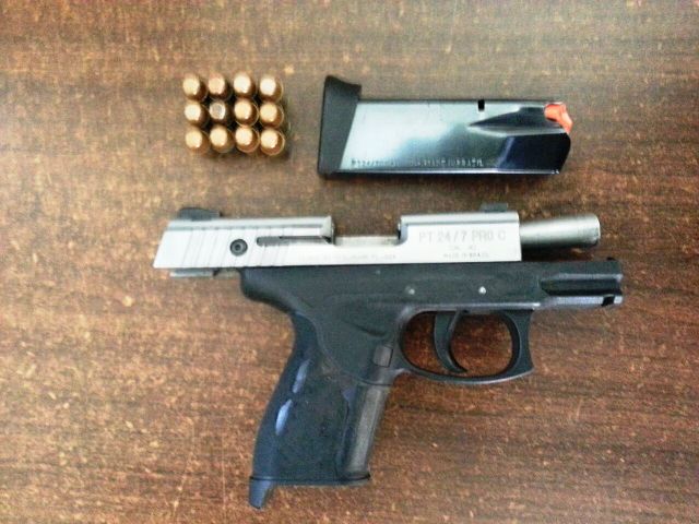 Gun recovered in high speed chase