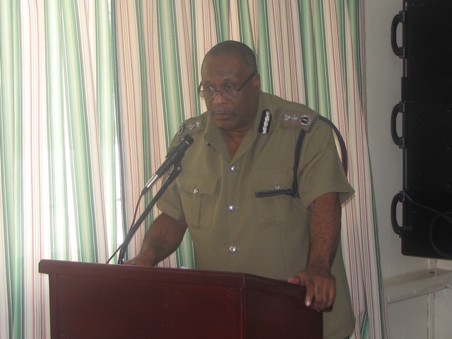 COP(Ag) Stafford Liburd hosts his first Commissioner’s Lecture