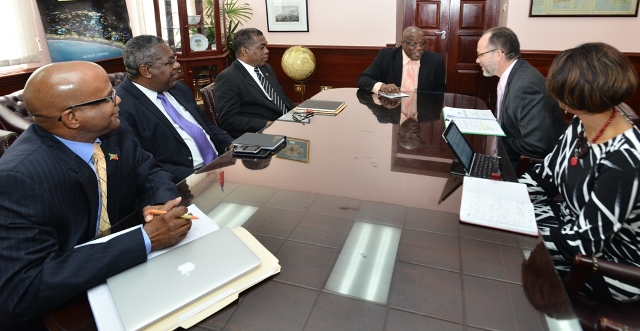 PM And Caricom Secretary General Discuss Regional Issues