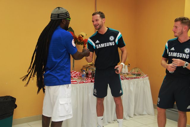 Grenada Boys Showcase Their Talent at The Digicel  Kickstart Clinics