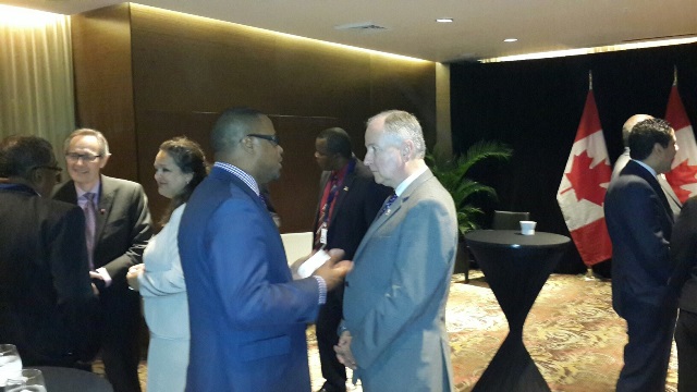 SKN Foreign Affairs Minister Brantley reports on Central America meetings