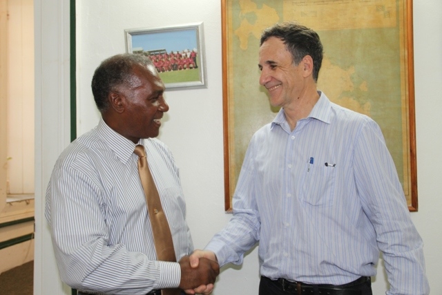 Israel’s Ambassador to St. Kitts and Nevis pays courtesy call on Nevis Premier Amory