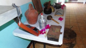 Artifacts on display at Butlers community Center