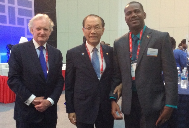 Deputy PM Richards Promotes Reform Agenda At World  Education Forum 2015