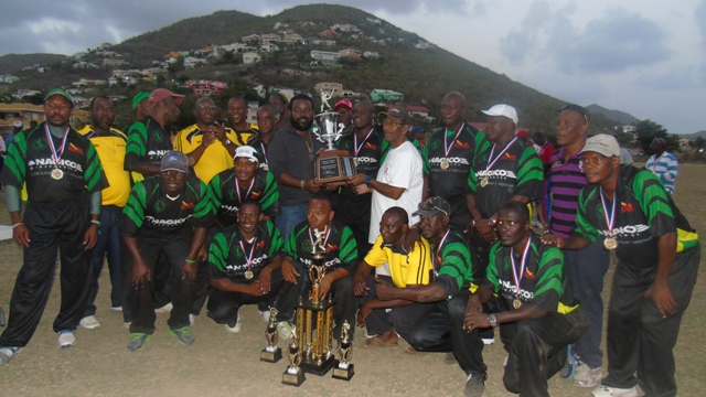 Nevis Threepeats and Wins Masters Tournament