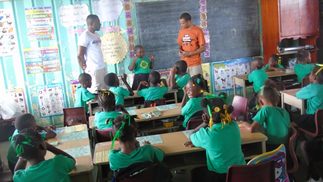 Young Missionaries Educate Local Students