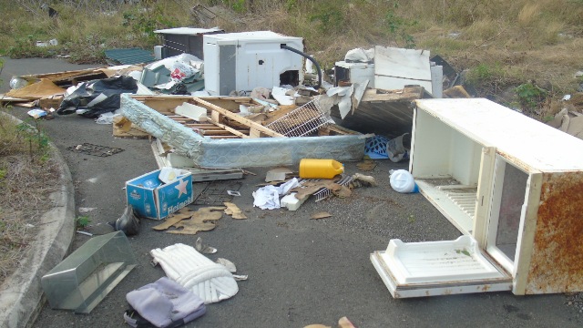 Illegal Dumping Site Found on Main Road in Nugent’s Heights
