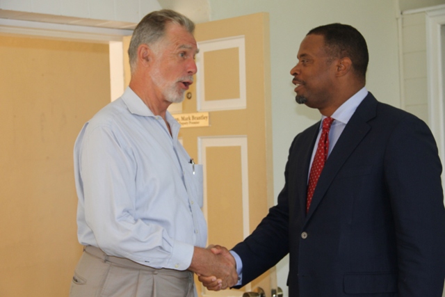 German Ambassador to St. Kitts and Nevis pays courtesy call on Nevis Dep. Premier