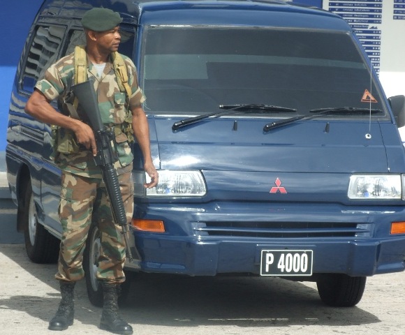 Security Forces Congratulated On Job Well Done At JNF Hospital