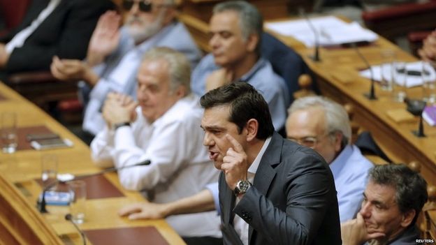 Greece debt crisis: Eurozone deal laws backed by MPs