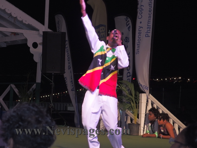 Mighty Sookie makes it three in a row by winning the 2015 Junior Calypso competition