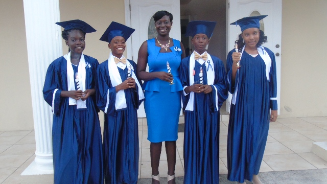 Five Graduated from Nevis Academy