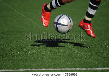 COP WARNS YOUNG FOOTBALLERS AGAINST CRIME AND VIOLENCE