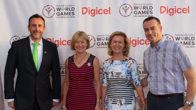 Digicel Hosts Celebration Dinner In Los Angeles For Families And Volunteers Of Special Olympics World Games 2015