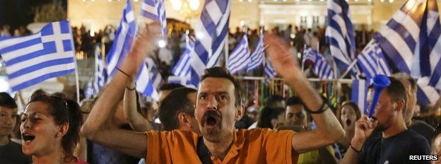 Greece debt crisis: Greek voters reject bailout offer