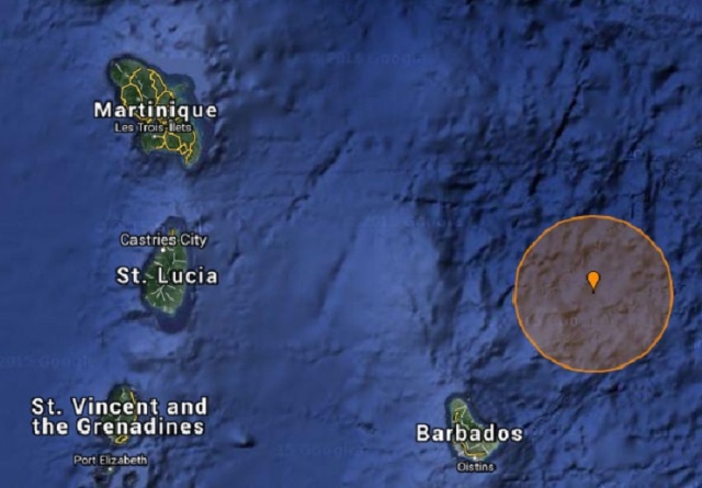 Three quakes within 15 minutes as seismic activity continues off Barbados
