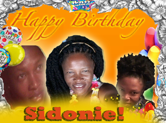 Happy Birthday to Sidonie!