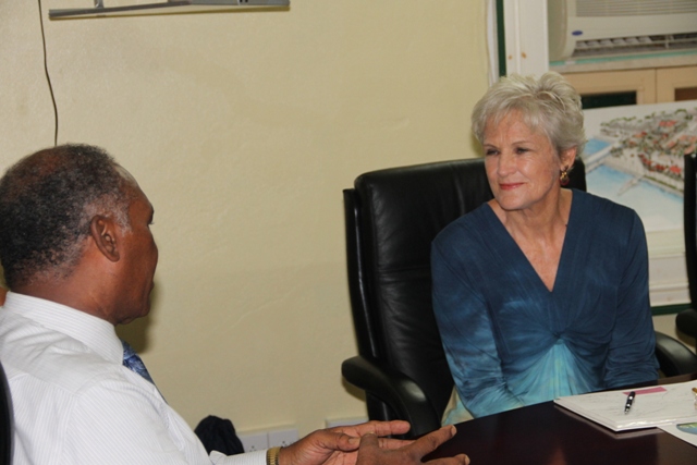 Nevis Premier welcomes training from Olympian Thinking programme