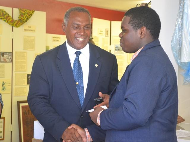 Nevisian Rol-J Williams represents SKN at USA/World Learning 2015 Youth Ambassadors Program