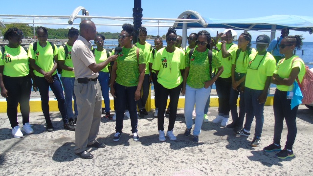 Teams arrived in Nevis for world cup qualifiers