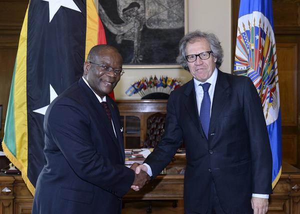 Dr. Hull Promises to Strengthen Ideals at OAS