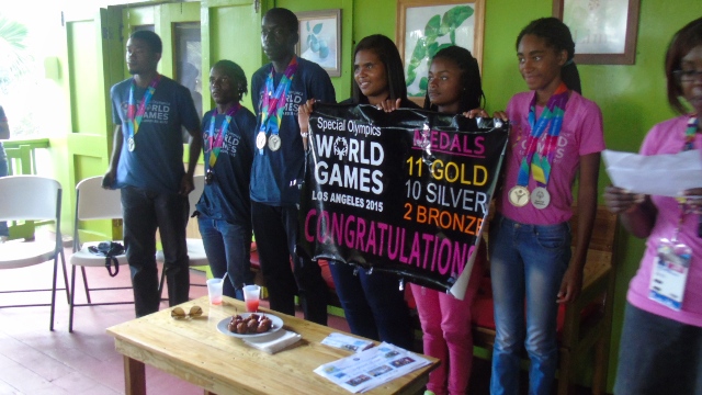 SPECIAL OLYMPIANS CELEBRATED