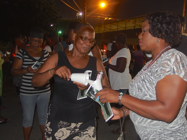 Albert Myers Remembered with Candle Light Vigil
