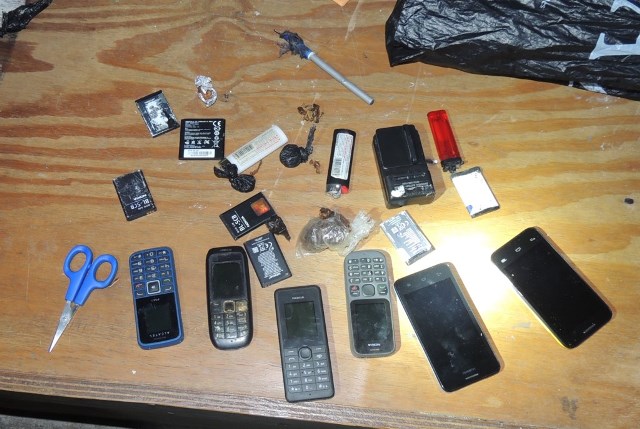 Weekend Shakedown Yields Contraband