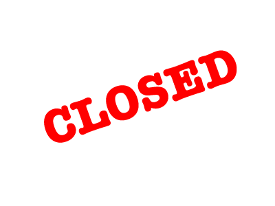 ETW Park Closed