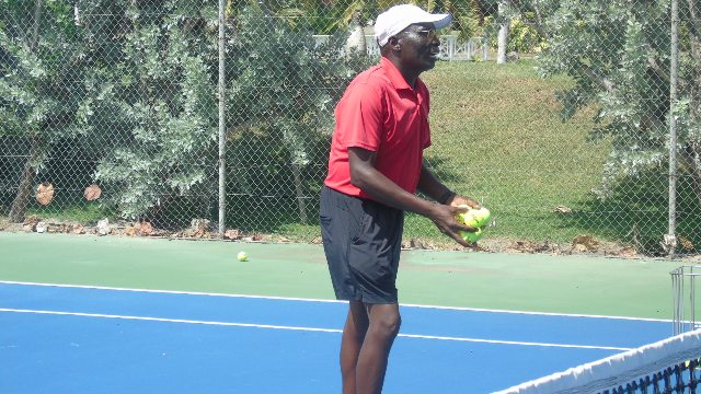 Tennis Camp Underway